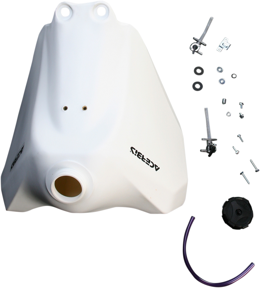 ACERBIS ホワイトタンク Acerbis Oversized Fuel Tank 5.3 Gal White