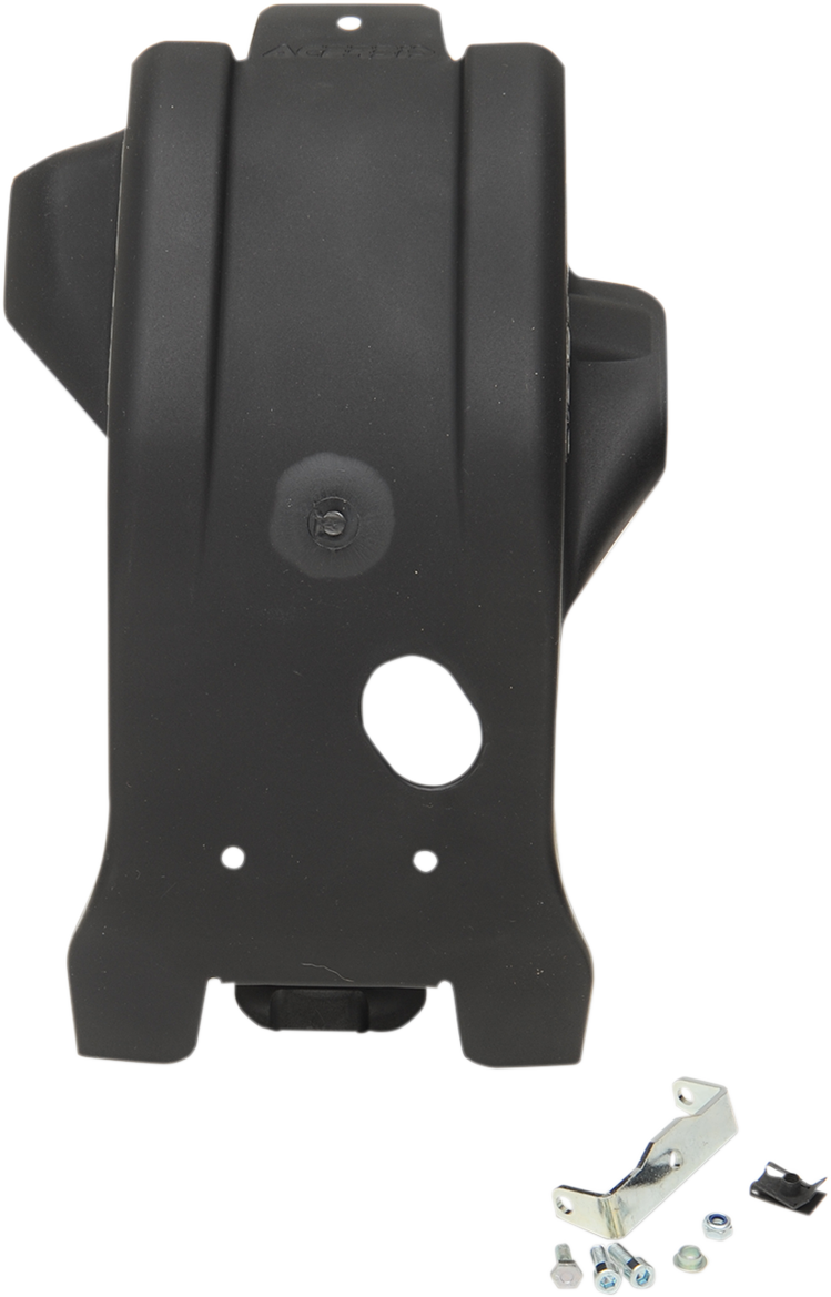 Acerbis Polypropylene Chassis Belly Skid Plate Black NA