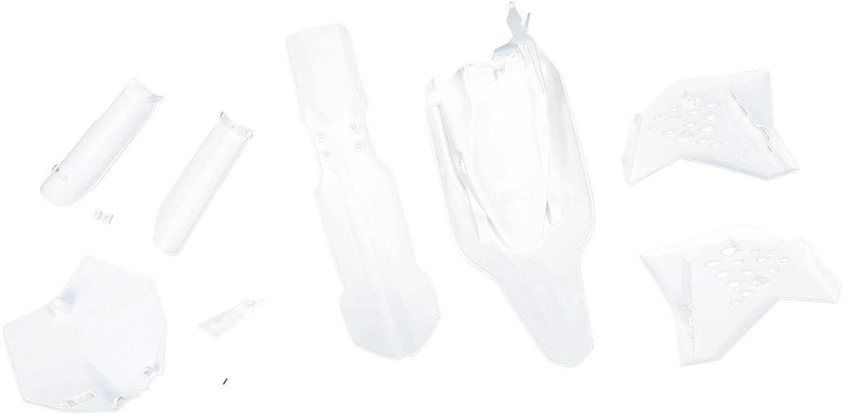 Acerbis Complete Plastic Fender Body Kit White