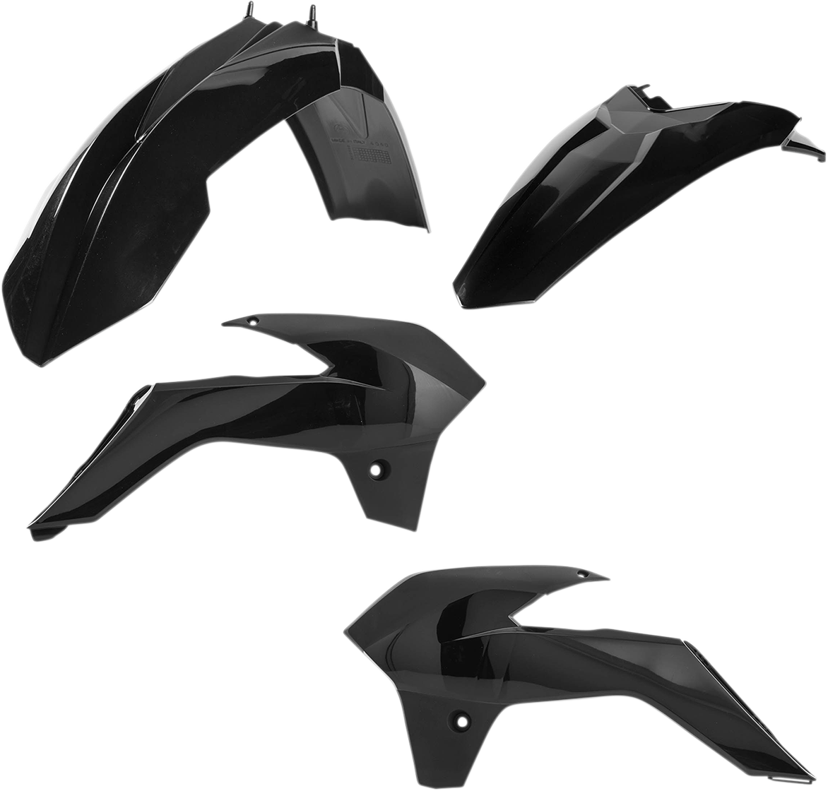 Acerbis Plastic Fender Body Kit Black