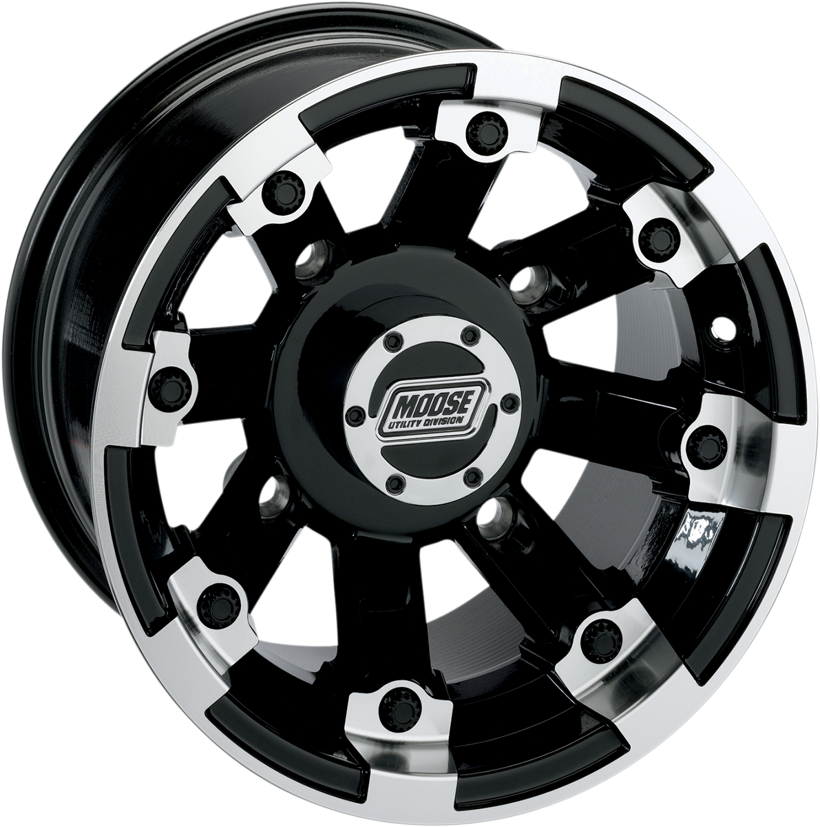 MU 393X Machined Front Wheel Assembly 14x7 4/156 4+3
