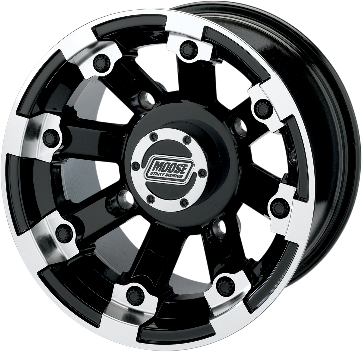 MU 393X Machined Front Wheel Assembly 14x7 4/156 4+3