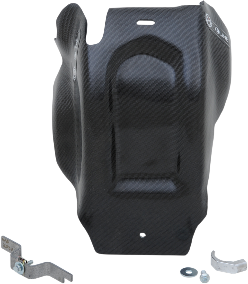 Moose E Line Carbon Fiber Frame Belly Engine Guard Skid Plate