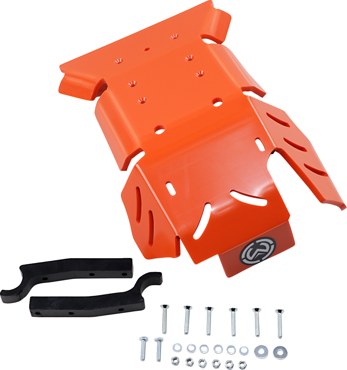 Moose Orange Pro Polyethylene Frame Belly Skid Plate Guard