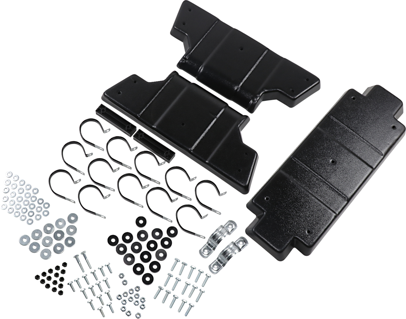 Moose Utility Black Hard Roof Three Piece Top Cover