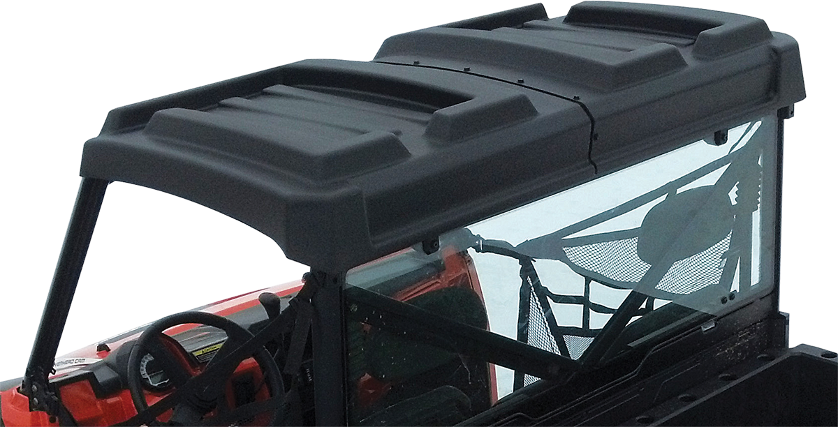 Moose Utility Black Hard Roof Two Piece Top Cover