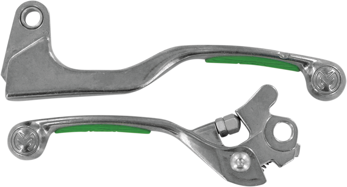 Moose Green Comp Hydr Clutch Brake Lever Perch Set For KX F