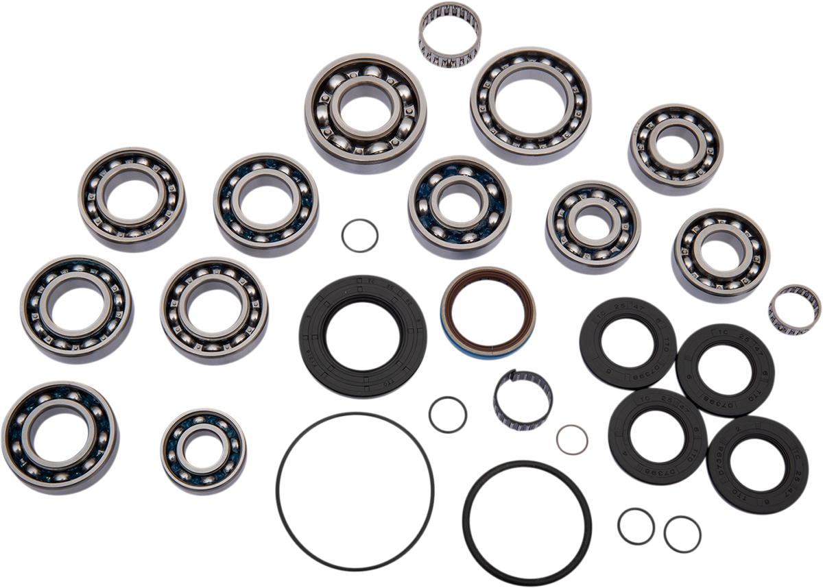 Moose Transmission Rebuild Kit w Bearings Seals O Rings Shims