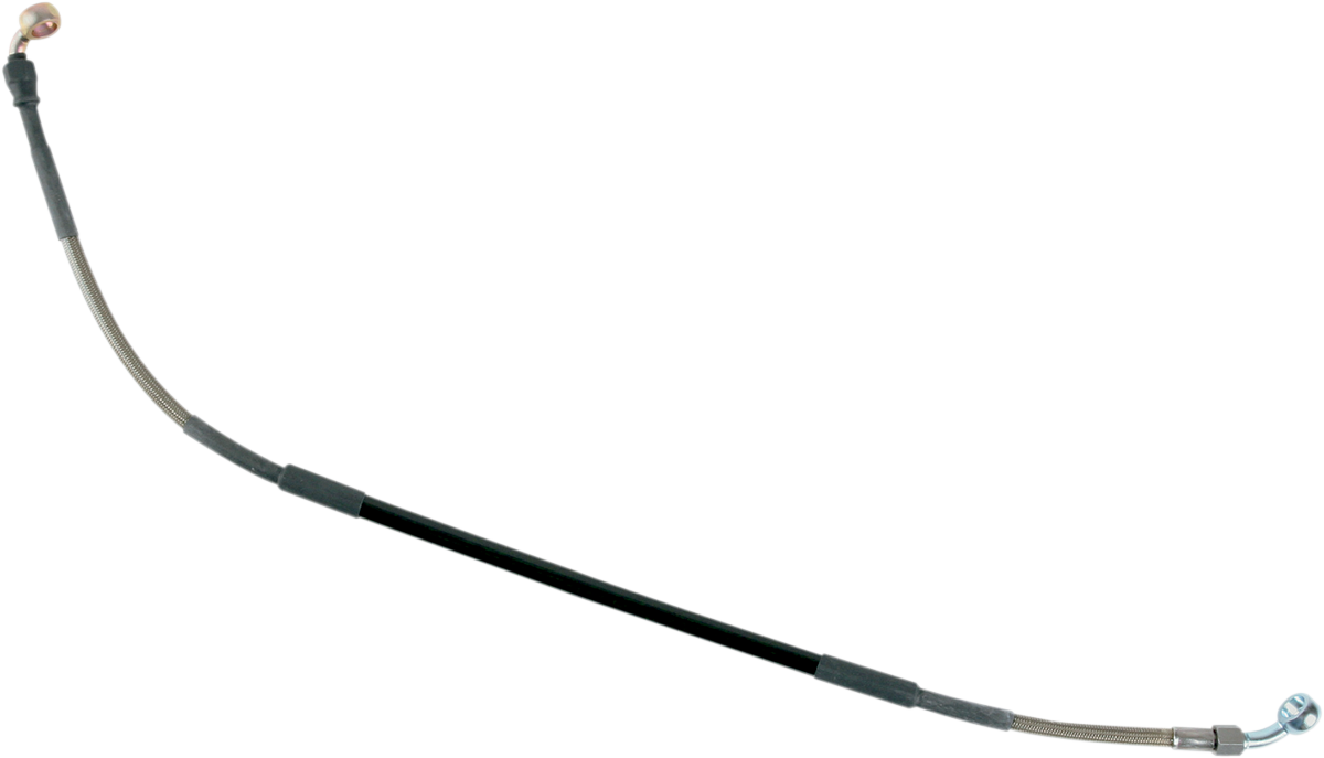 Moose Stainless Steel PVC Coated Braided Rear Brake Line 3