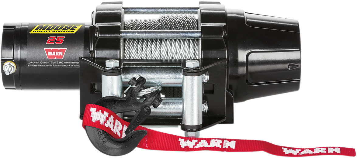Moose Utility 2,500lb WARN Winch with Synthetic Rope for Smaller ATVs