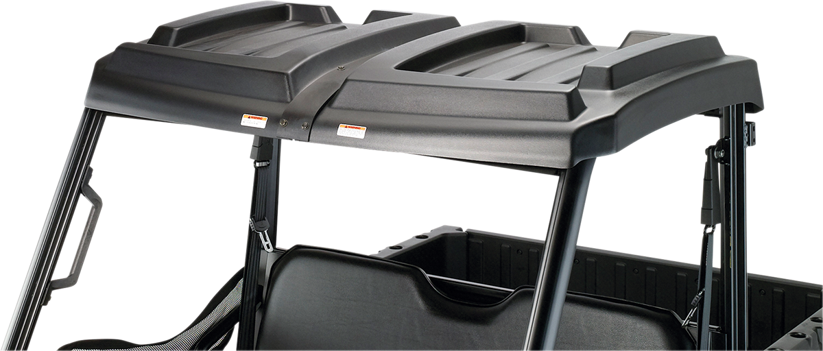 Moose Utility Black Hard Roof Two Piece Top Cover