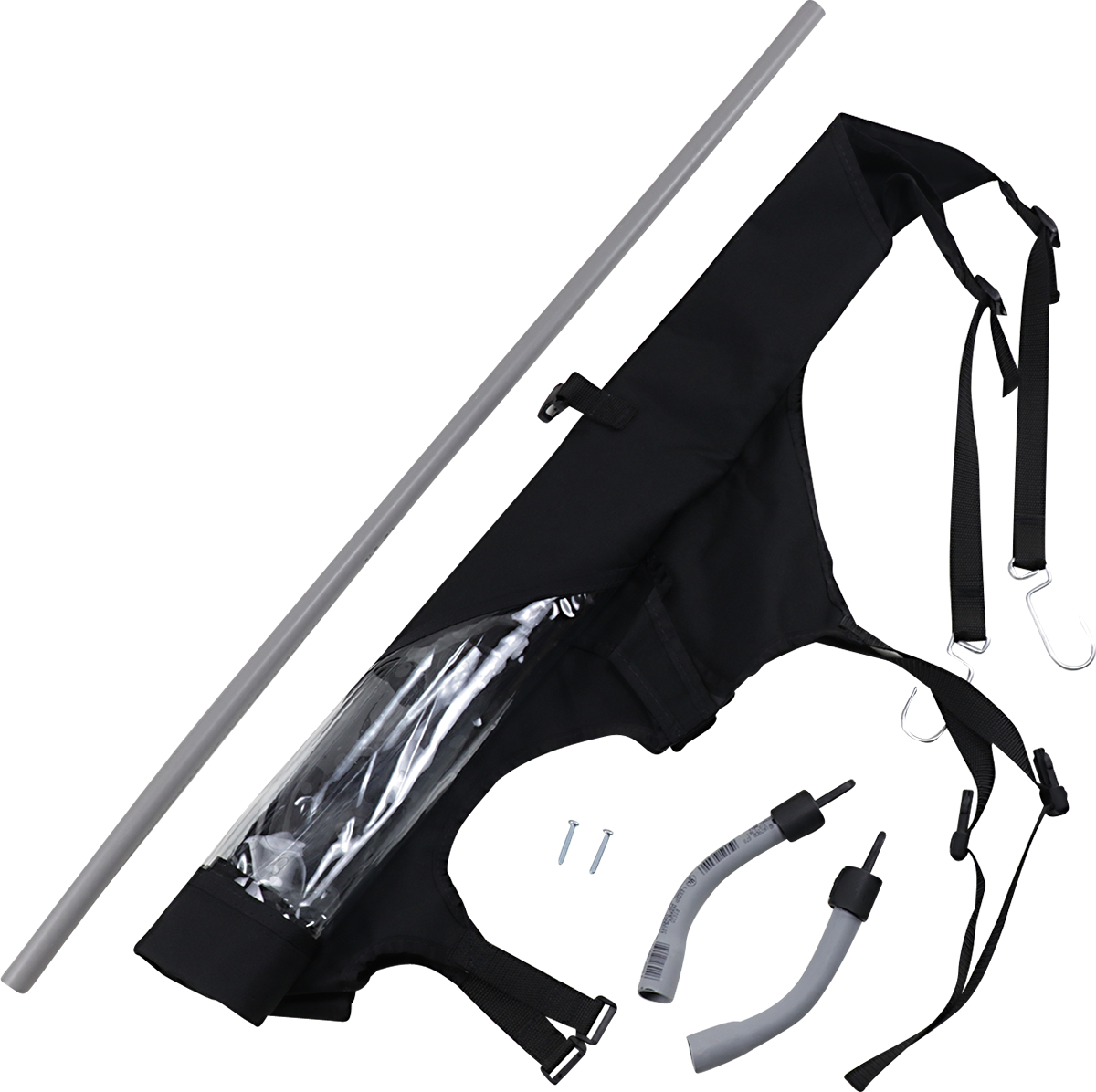 Moose Utility Rear Back Dust Panel Windscreen Window