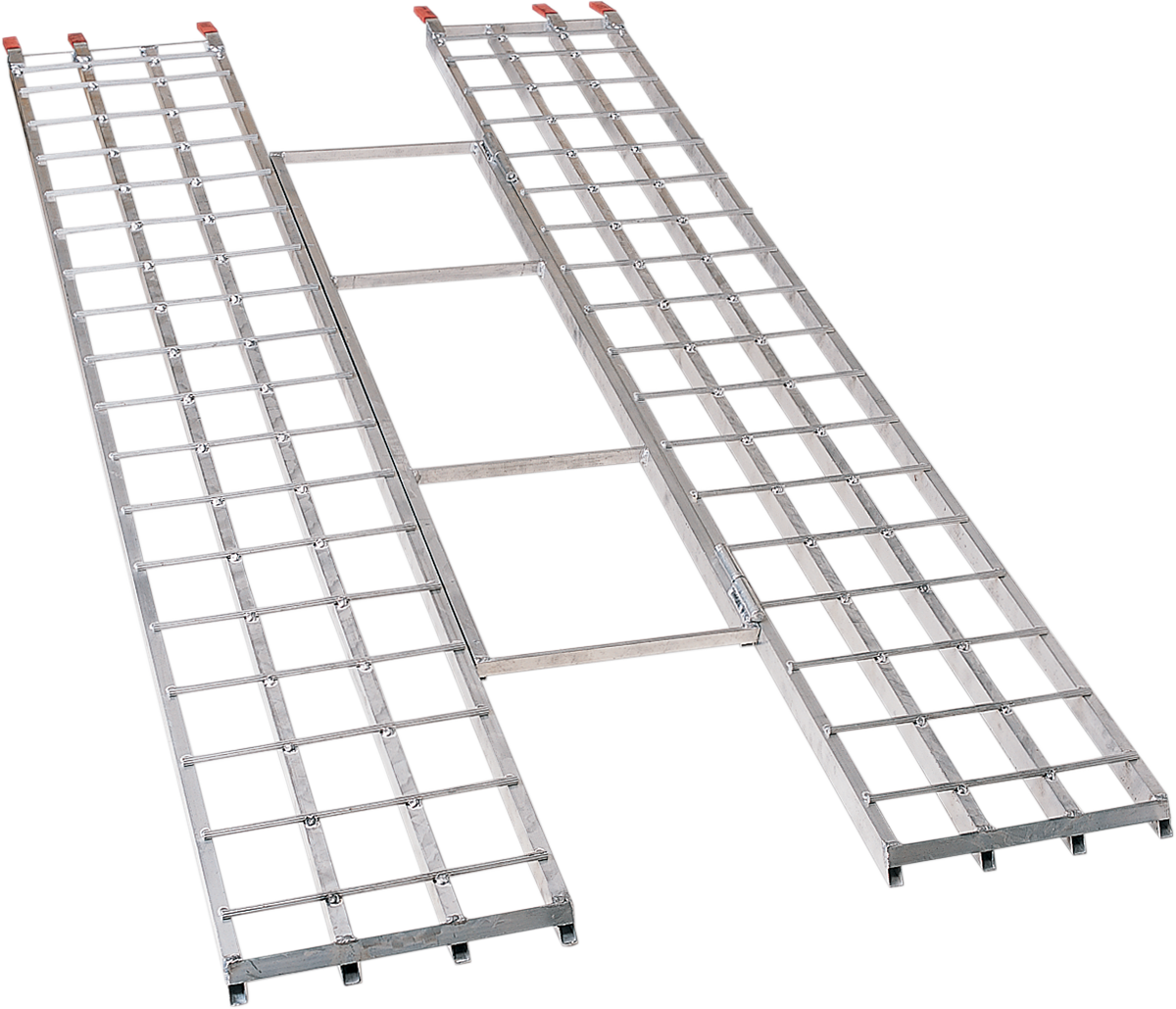 Moose Utility Aluminum Tri-Fold Loading Ramp Set 46"x85" for ATVs