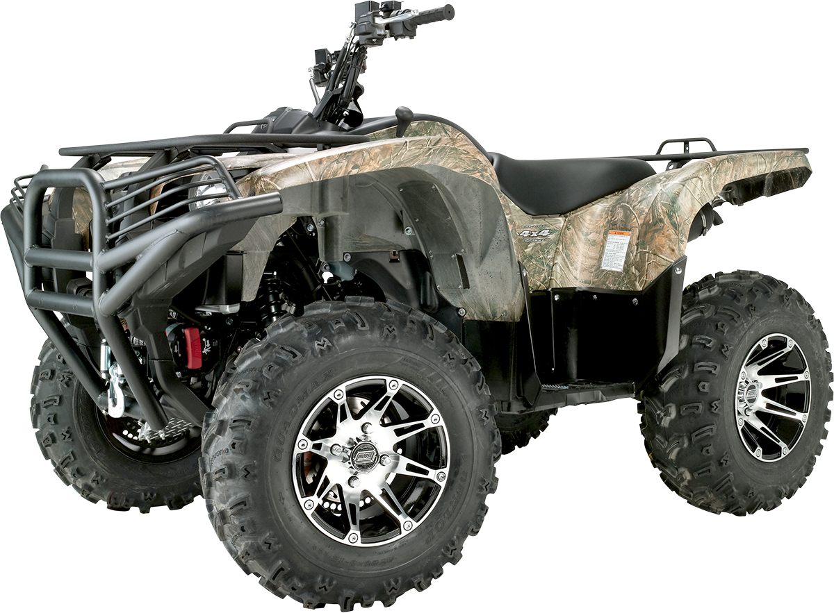 MU 387X Machined Front Wheel Assembly 12x7 4/156 4+3