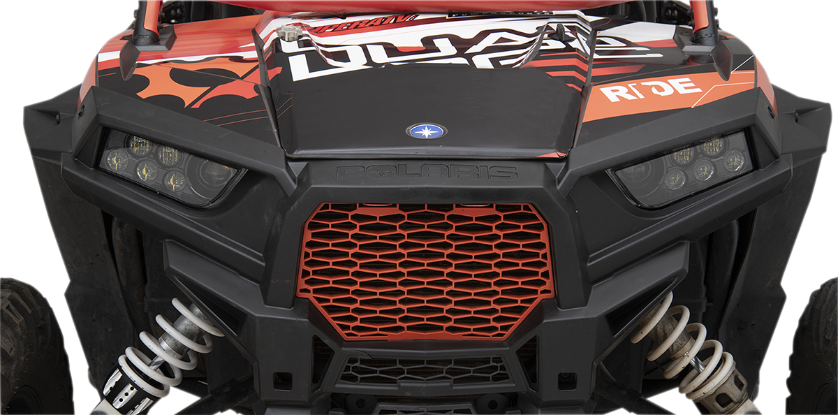 Moose Black LED Headlights Left Right Pair