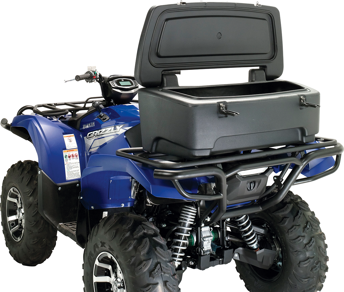Moose Utility Two-Tier Rear Storage Trunk Cargo Box Crate for ATVs