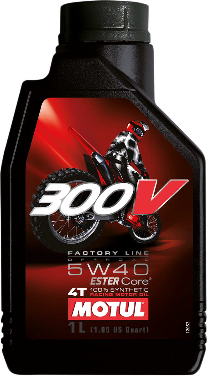 Motul 300V 5W40 Offroad Synthetic Oil 1 Liter Quart